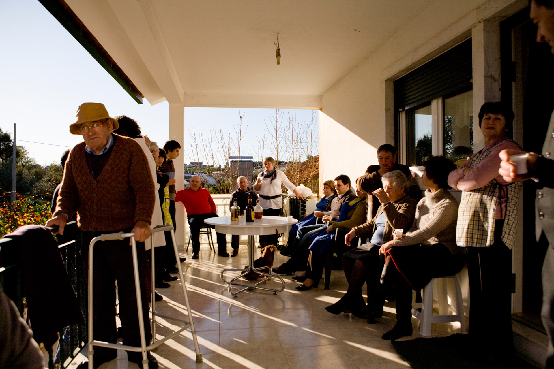 Ein portugiesisches Dorf, Familienfeier