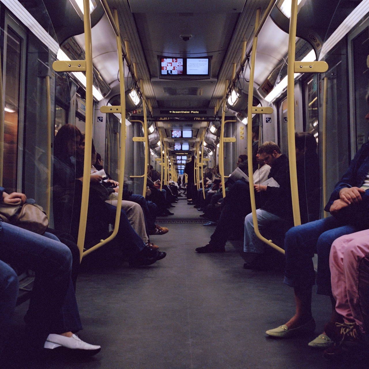 das offene mehr, Berlin 2006, U-Bahn